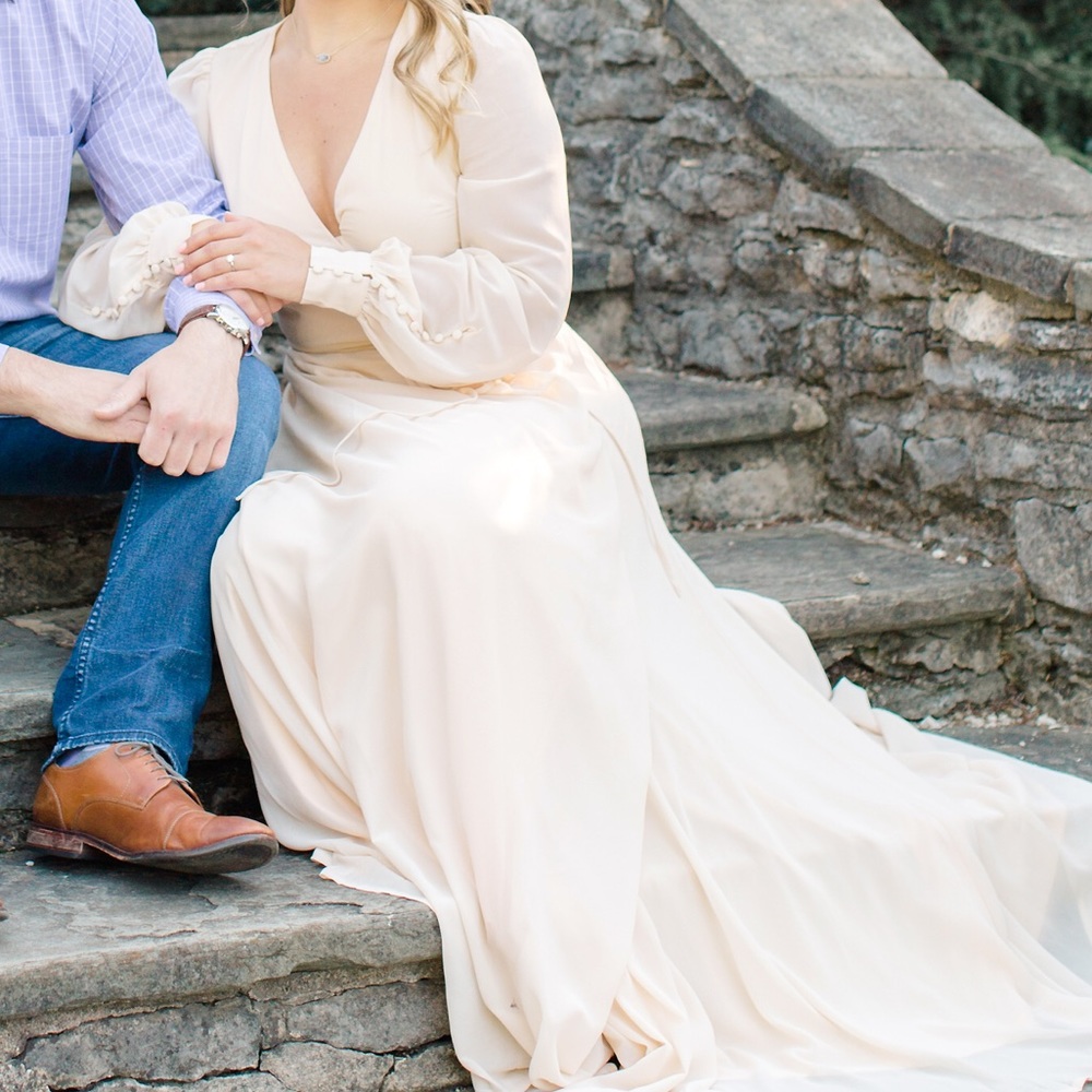 Long sleeve, wrap dress! Bridesmaid/Engagement